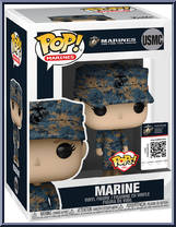 Marine (Female / White) from U.S. Marines - Pop! Vinyl Figures manufactured by Funko [Front]