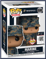 Marine (Male / Tan) from U.S. Marines - Pop! Vinyl Figures manufactured by Funko [Front]