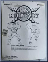 Hawk & Ninja from U.S. Military - Army manufactured by Remco [Back]