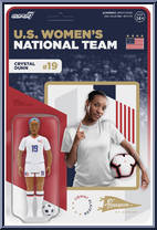 Crystal Dunn from U.S. Women's National Team - ReAction Figures manufactured by Super7 [Front]