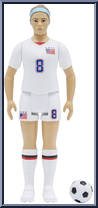 Julie Ertz from U.S. Women's National Team - ReAction Figures manufactured by Super7 [Loose]