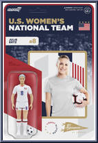 Julie Ertz from U.S. Women's National Team - ReAction Figures manufactured by Super7 [Front]