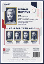Megan Rapinoe from U.S. Women's National Team - ReAction Figures manufactured by Super7 [Back]