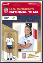 Sophia Smith (2023 World Cup Home Kit) from U.S. Women's National Team - ReAction Figures manufactured by Super7 [Front]