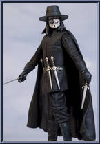 V from V for Vendetta - Basic Series manufactured by Neca [Loose]