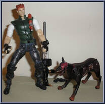 Chris Redfield / Cerberus Action Figure