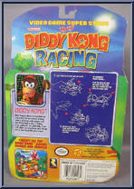 Diddy Kong from Video Game Super Stars Presents - Diddy Kong Racing manufactured by Toy Biz [Back]