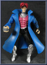 Gambit vs. Zangief from Video Game Super Stars Presents - X-Men v.s Street Fighter - Series 2 manufactured by Toy Biz [Loose]