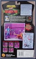 Jill Valentine / Web Spinner from Video Game Super Stars Presents - Resident Evil manufactured by Toy Biz [Back]