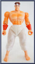 Magneto vs. Ryu from Video Game Super Stars Presents - X-Men vs. Street Fighter - Series 1 manufactured by Toy Biz [Loose]