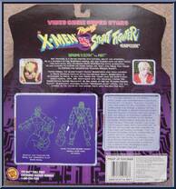 Sabretooth vs. Ken from Video Game Super Stars Presents - X-Men v.s Street Fighter - Series 1 manufactured by Toy Biz [Back]