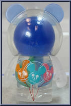 Mickey Mouse (Blue / Balloons / Paris) from Vinylmation - Annual Passholder manufactured by Disney [Back]