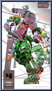 Apharmd: Type F from Virtual On - Snap Model Kit manufactured by Hasegawa [Front]