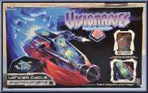 Lancer Cycle with Ectar from Visionaries - Spectral Knights - Vehicles manufactured by Hasbro [Front]