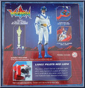 Red Lion & Lance from Voltron Classics - Basic Series manufactured by Mattel [Front]