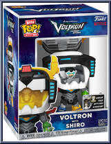 Voltron with Shiro from Voltron - Bitty Bot! manufactured by Funko [Front]