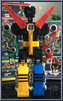 Yellow Lion from Voltron - Lions manufactured by Panosh Place [Combined]