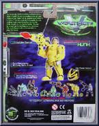 Hunk from Voltron - Third Dimension - Lion Force Humans manufactured by Trendmasters [Back]