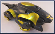 Yellow Lion from Voltron - Third Dimension - Stealth Lions manufactured by Trendmasters [Loose]