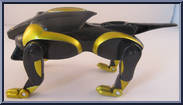 Yellow Lion from Voltron - Third Dimension - Stealth Lions manufactured by Trendmasters [Loose]
