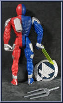 Battle Grid Ryan Steele from VR Troopers - Deluxe Figures manufactured by Kenner [Loose]