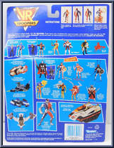 Battle Grid Ryan Steele from VR Troopers - Deluxe Figures manufactured by Kenner [Back]