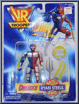 Battle Grid Ryan Steele from VR Troopers - Deluxe Figures manufactured by Kenner [Front]
