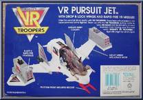 VR Pursuit Jet from VR Troopers - Vehicles manufactured by Kenner [Back]