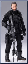 Rick Grimes (The Ones Who Live) from Walking Dead - Exquisite Super manufactured by Hiya Toys [Loose]