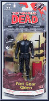 Glenn (Riot Gear) from Walking Dead - Comic Series 2 manufactured by McFarlane [Front]