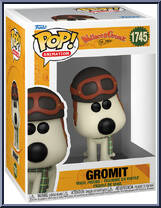 Gromit (Aviator Hat) from Wallace & Gromit - Pop! Vinyl Figures manufactured by Funko [Front]