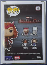 Scarlet Witch from WandaVision - Pop! Vinyl Figures manufactured by Funko [Back]