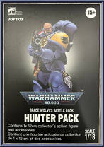 Brother Kjarl (Hunter Pack) from Warhammer 40,000 - Space Wolves manufactured by JoyToy [Front]