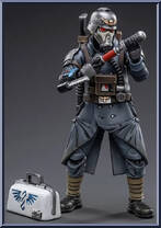 Guardsman Medic from Warhammer 40,000 - Death Korps of Krieg Veteran Squad manufactured by JoyToy [Loose]