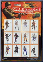 Chinese Guerilla Fighter from War Heroes - Basic Series manufactured by Shillman [Back]