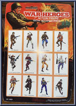 French Infantryman from War Heroes - Basic Series manufactured by Shillman [Back]