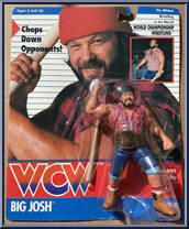 Big Josh from WCW - UK Exclusives manufactured by Galoob [Front]