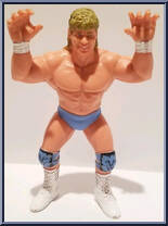 Brian Pillman "Flyin' Brian" (Light Blue Trunks) from WCW - Series 2 - Released in UK manufactured by Galoob [Loose]