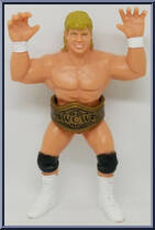 Brian Pillman "Flyin' Brian" (Orange Tiger Print Trunks) from WCW - Series 1 - Released in US manufactured by Galoob [Loose]
