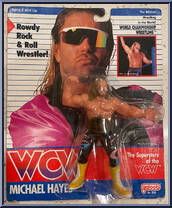 Michael Hayes from WCW - UK Exclusives manufactured by Galoob [Front]