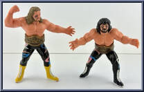 Michael Hayes & Jimmy Garvin from WCW - Tag Teams - Released in UK manufactured by Galoob [Loose]