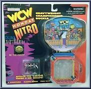 Heavyweight Championship Buckle from WCW Monday Nitro - Box Sets manufactured by Original San Francisco Toymakers [Front]