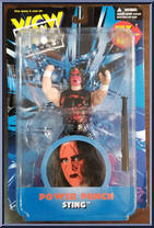 Sting (Power Punch) from WCW - 1998 Series - NWO manufactured by Original San Francisco Toymakers [Front]