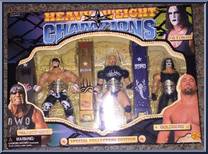 Heavyweight Champions - Hollywood Hogan / Goldberg / Sting Action Figure