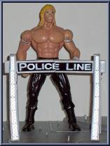 Lex Luger from WCW - Smash 'N Slam manufactured by Toy Biz [Loose]