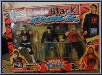 Red & Black Attack (Hollywood Hogan / Kevin Nash / Eric Bischoff) from WCW - Multi-Packs manufactured by Toy Biz [Front]