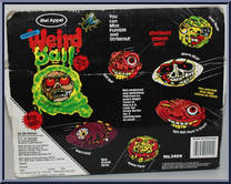 Worm Skull from Weird Ball - Footballs manufactured by Mel Appel [Back]