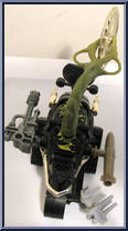 Saw Boss from Wheeled Warriors - Monster Minds manufactured by Mattel [Loose]