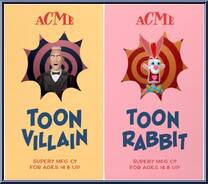 Toon Villain / Toon Rabbit from Who Framed Roger Rabbit - ReAction Figures manufactured by Super7 [Front]