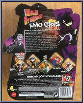 Emo Crys and Board from Wild Grinders - Basic Series manufactured by Mattel [Back]